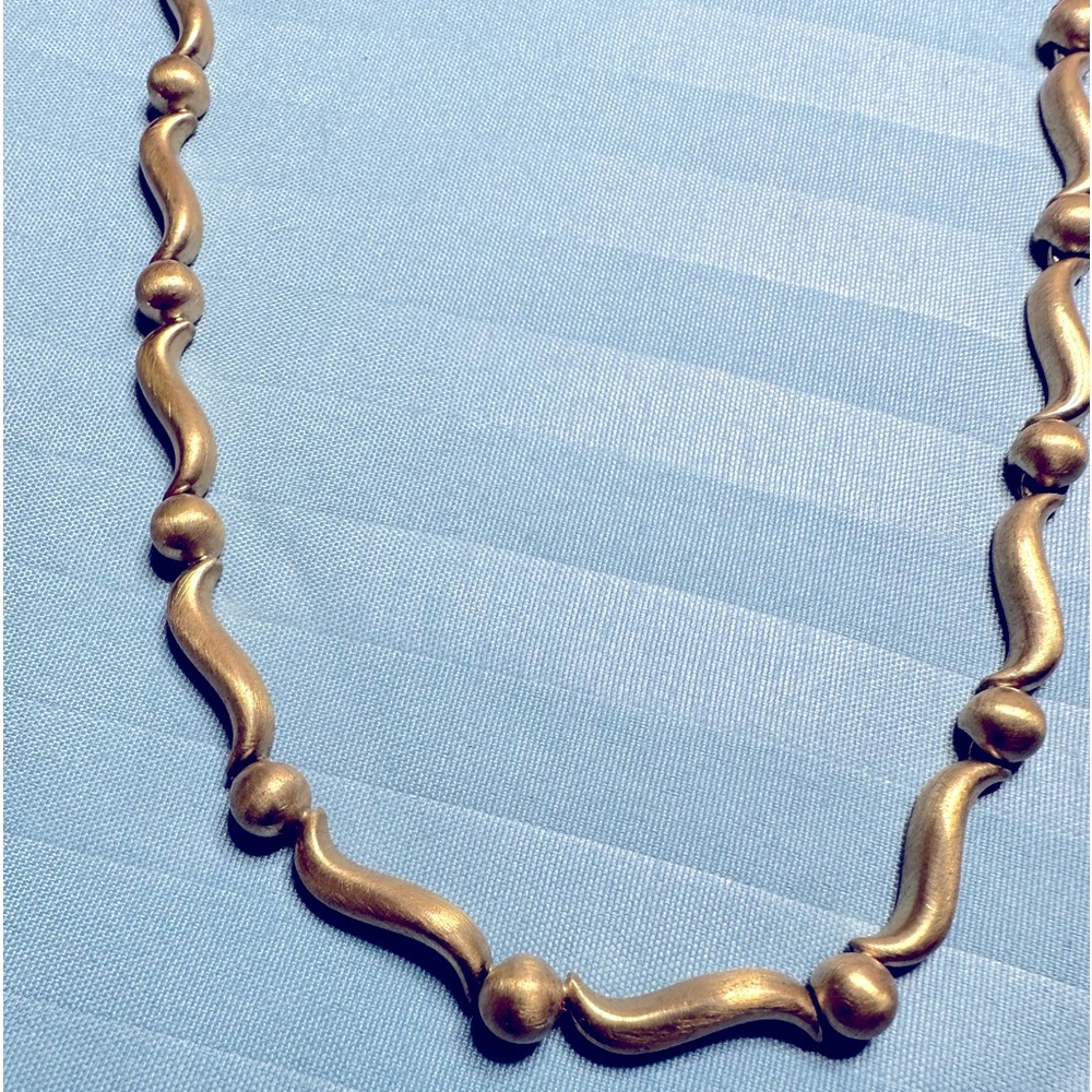💝Vintage Paul Harris adjustable Necklace gold tone